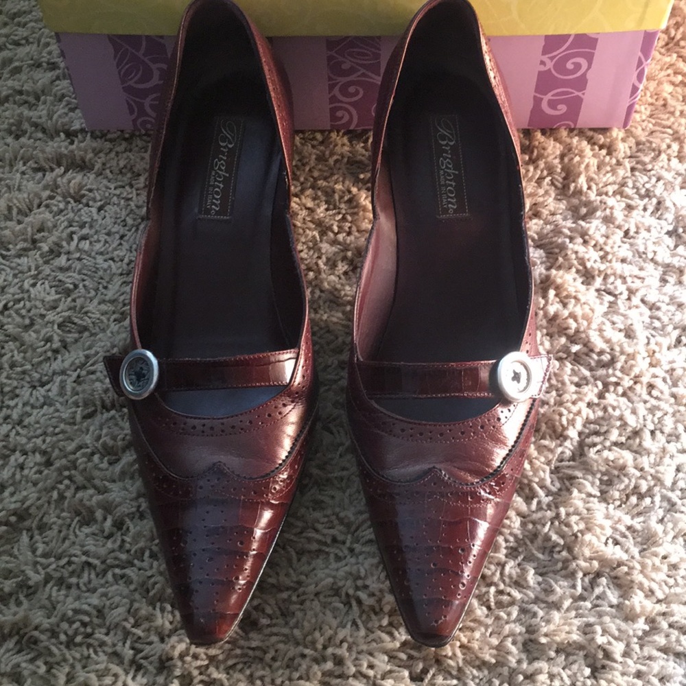Brighton Trent Heels in Port (wine), Size 8.5